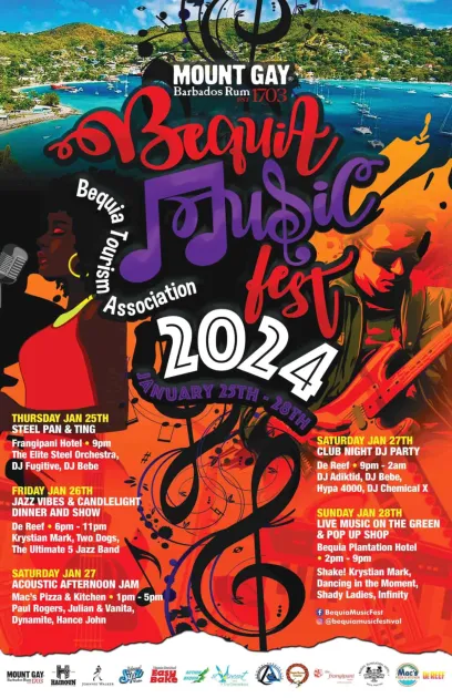 St Vincent and Grenadines: Bequia Music Fest 2024 opens this week, Know