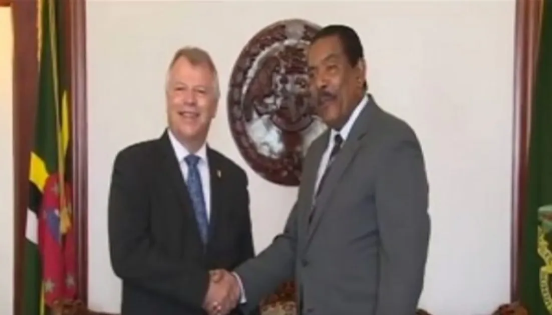 Yannick Roulin News Swiss ambassador to Dominica welcomed by president - WIC News