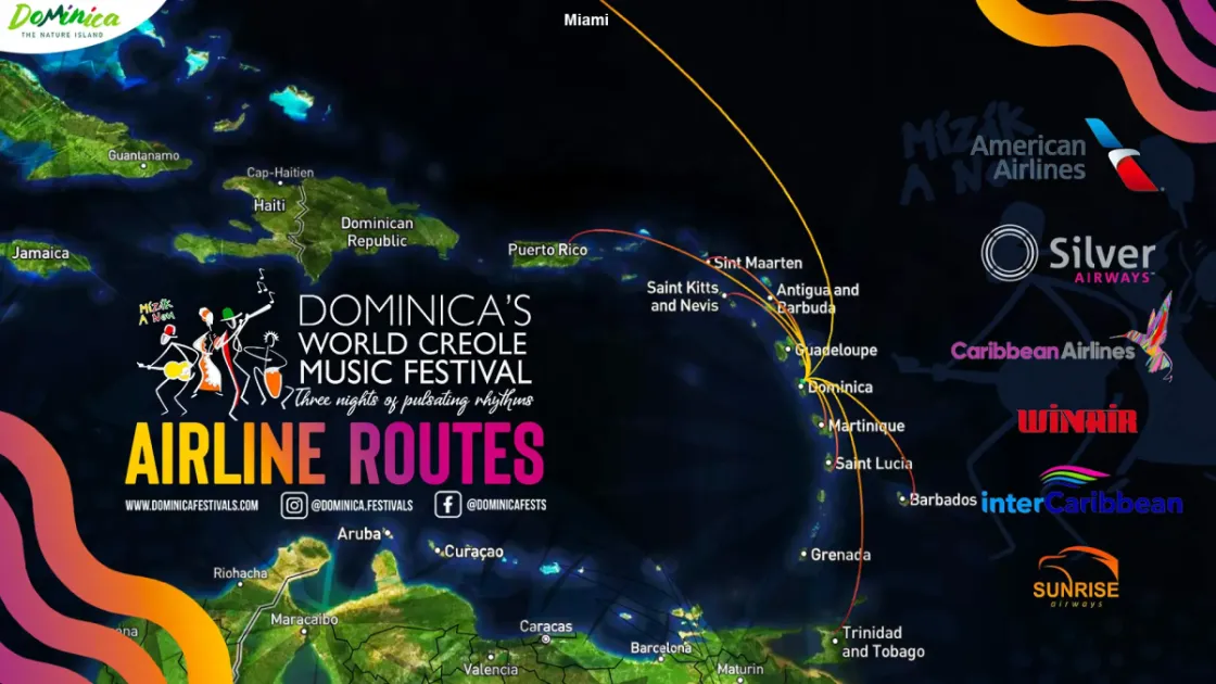 Know Here: Travel options for highly anticipated Dominica World Creole