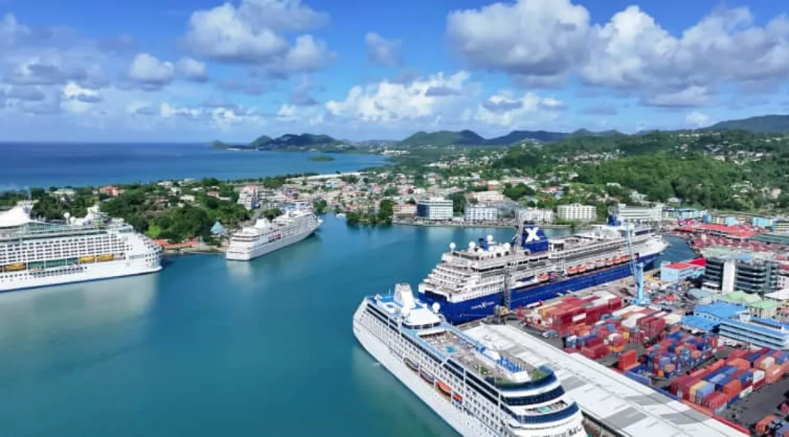 Saint Lucia gears up for busy week with arrival of 23 cruise ships