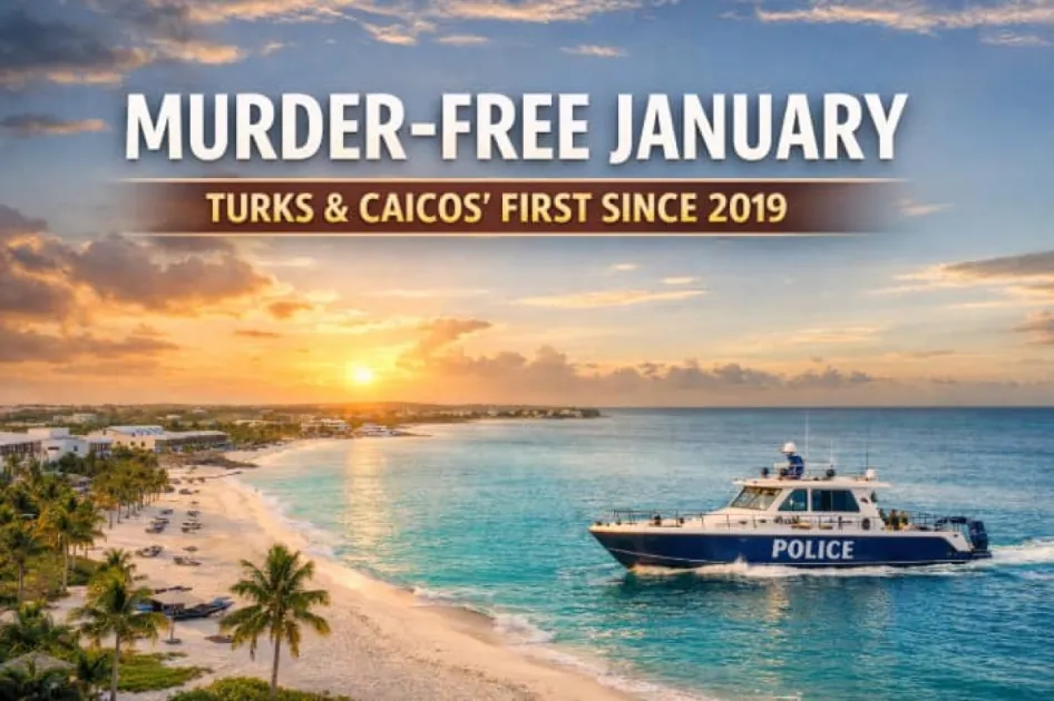 Turks and Caicos records first murder-free January since 2019 