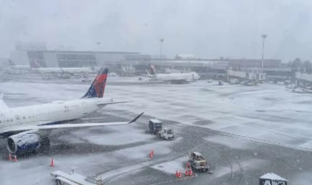 Winter storm disrupts flights between Jamaica and United States