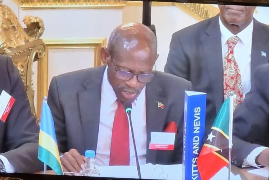 Dr Denzil Douglas joins Commonwealth Foreign Ministers Meeting in London for strategic talks