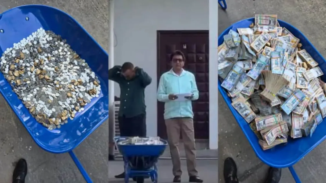 Guyana: Opposition Leader Azruddin Mohamed pays court costs in coins, dra...