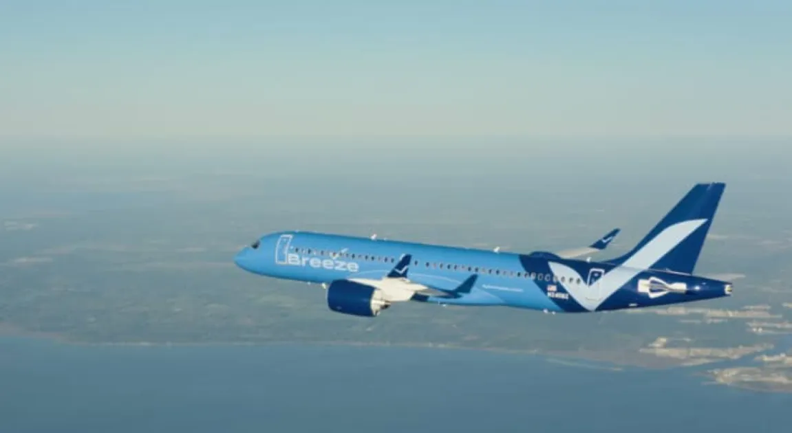 Breeze Airways launches new non-stop flights between Tampa-St Thomas from...