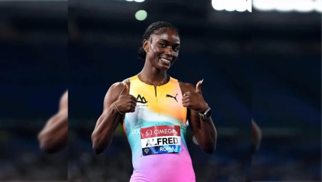 Saint Lucia’s Julien Alfred runs 21.93 to secure Rome Diamond League Gold