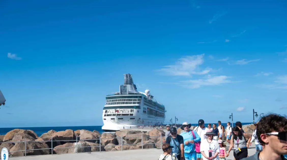 Rhapsody of the Seas makes first summer call to St. Kitts' Port Zante