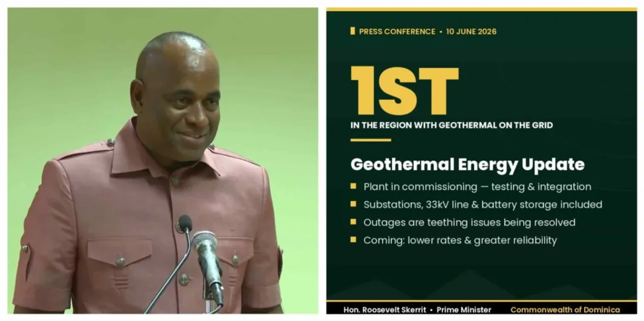 Dominica becomes 1st Caribbean nation to place geothermal energy on its national grid