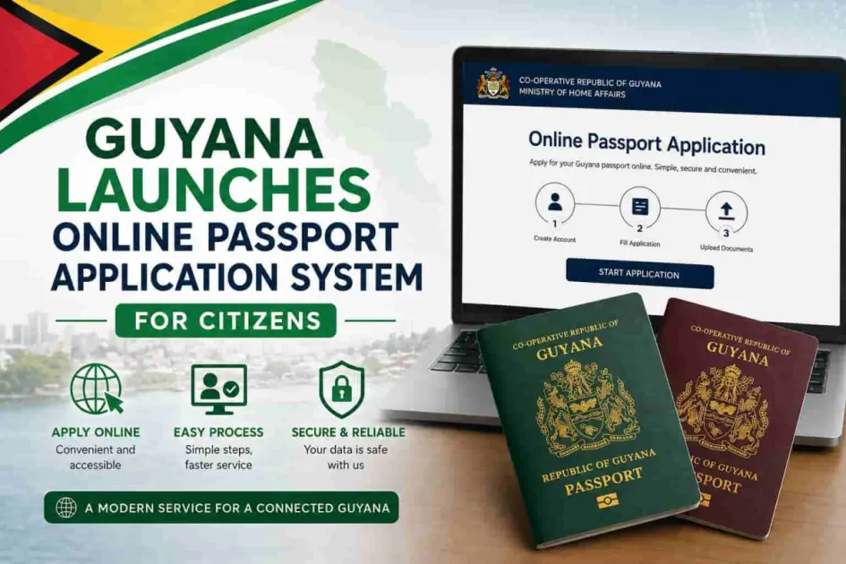Guyana launches online passport application system for citizens