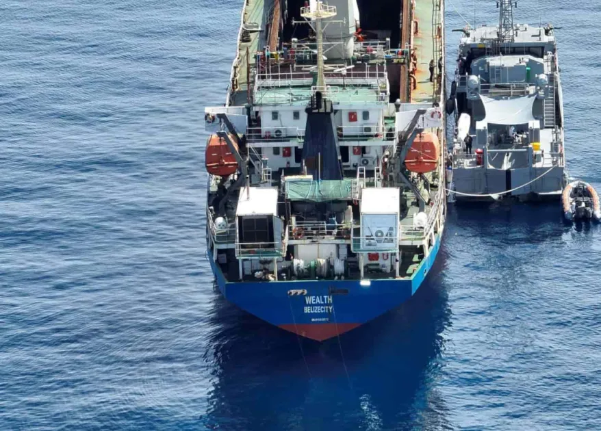 Belize-flagged cargo vessel linked to biggest cocaine bust in Australia