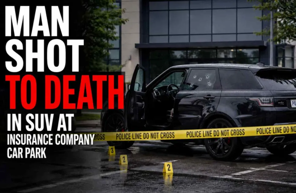 Man shot dead inside SUV at insurance company car park in Trinidad