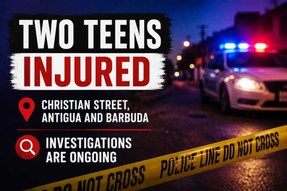 Two teenagers shot in Antigua and Barbuda; One in critical condition