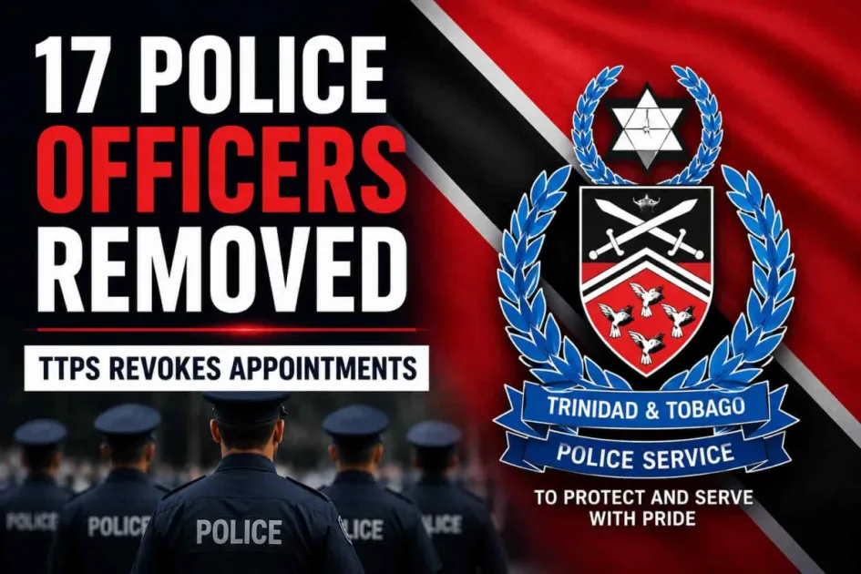Trinidad and Tobago Police revoke appointments of 17 officers