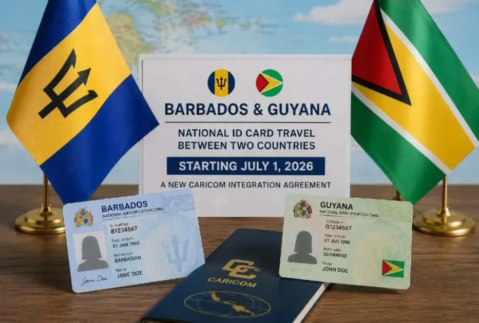 Guyana and Barbados become first CARICOM nations to launch passport-free travel