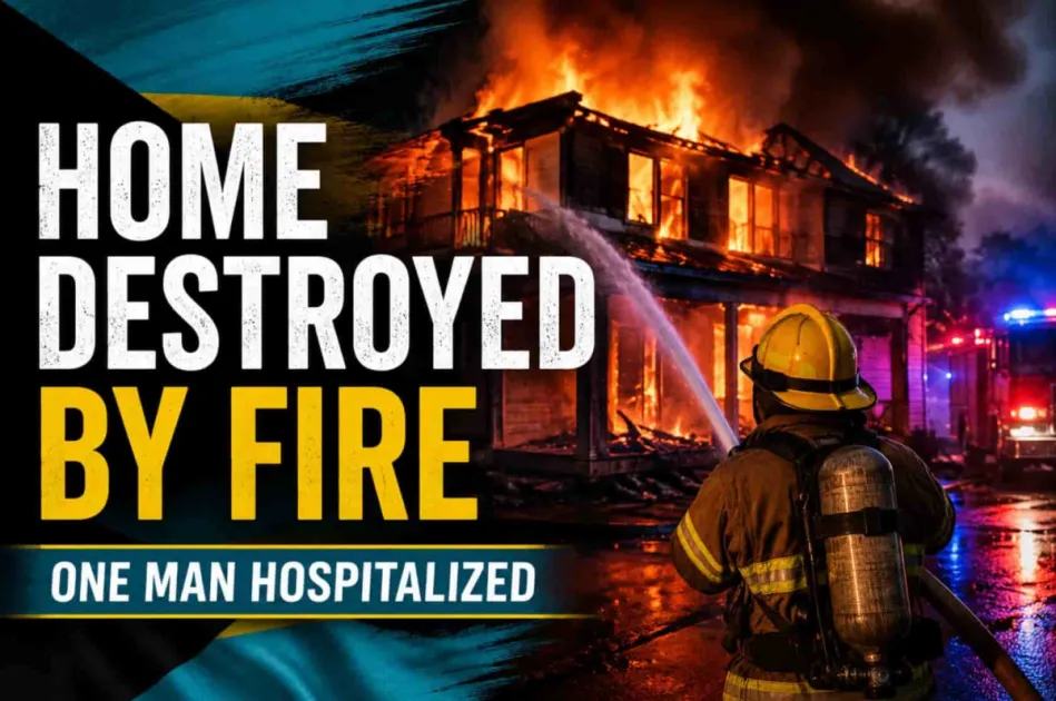 Bahamas: One hospitalized after early morning house fire
