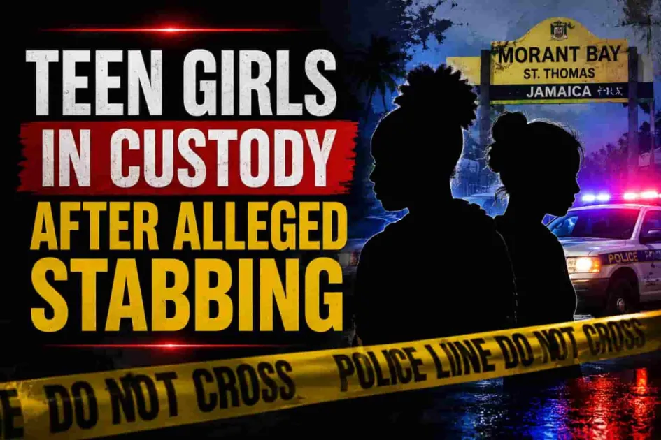 Jamaica: Two teenage girls arrested after elderly man stabbed in St Thomas