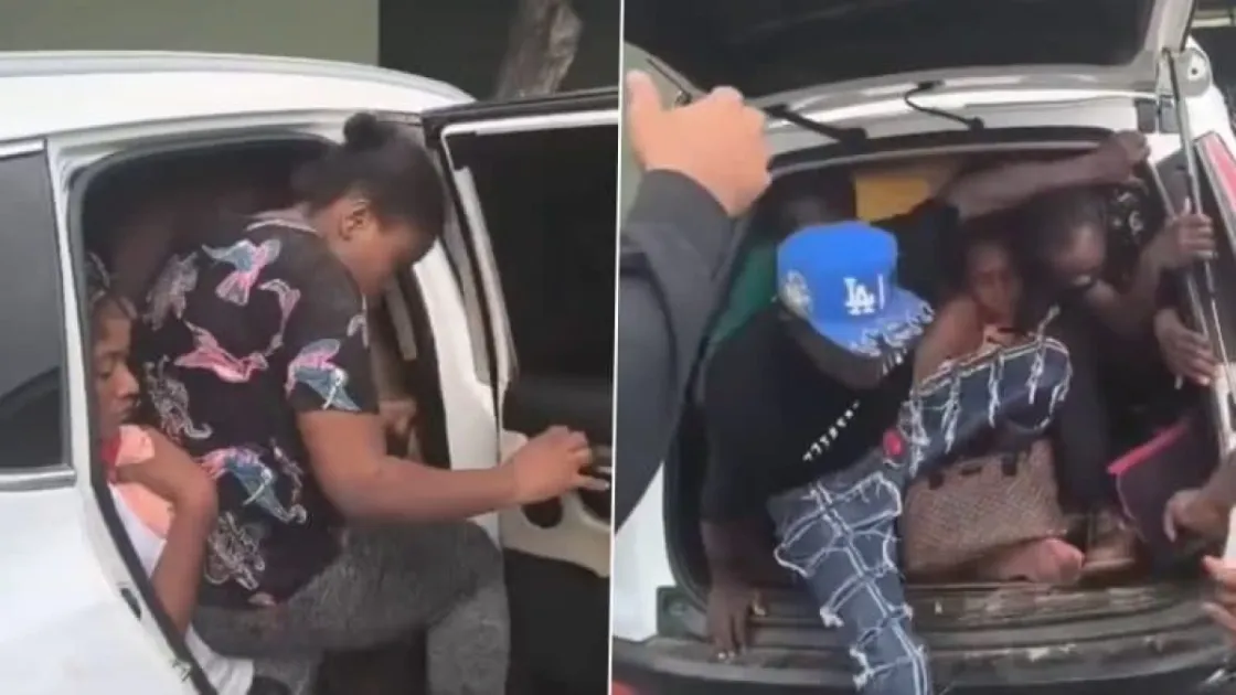 WATCH: 20 Haitian migrants without documents found packed inside SUV in Dominican Republic