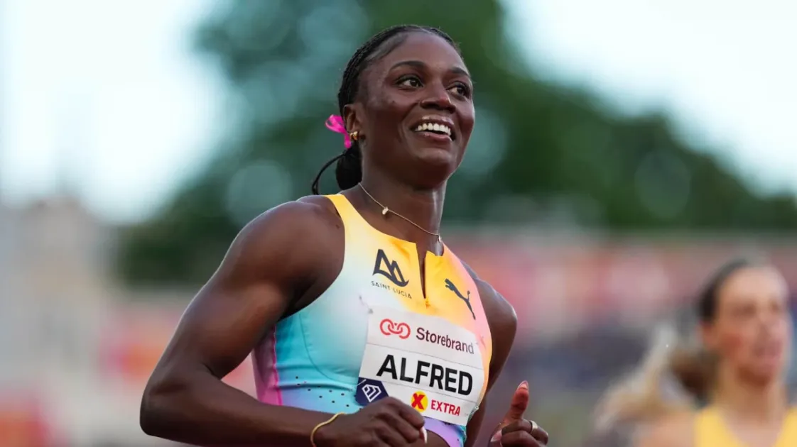 Julien Alfred becomes 3rd-fastest woman in 200m with 21.51 at Monaco Diamond League