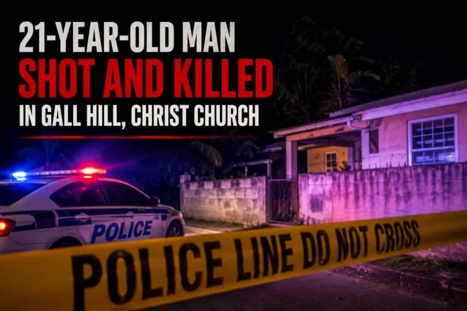 Barbados: 21-year-old man shot dead inside Christ Church Home