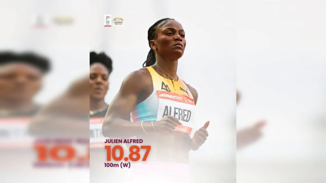 Julien Alfred clocks season's best 10.87 to win Budapest 100m title - WIC News