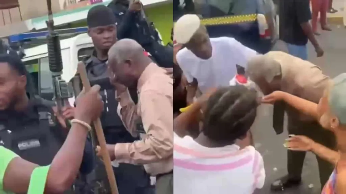 Jamaican Minister Desmond McKenzie pepper-sprayed by police amid communit...