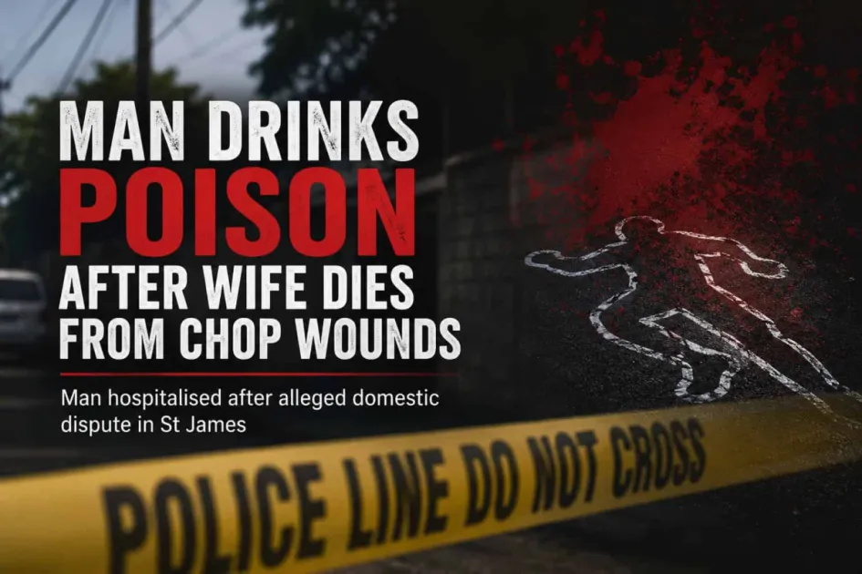 Jamaica: Woman fatally chopped, man hospitalised after suspected murder-attempted suicide