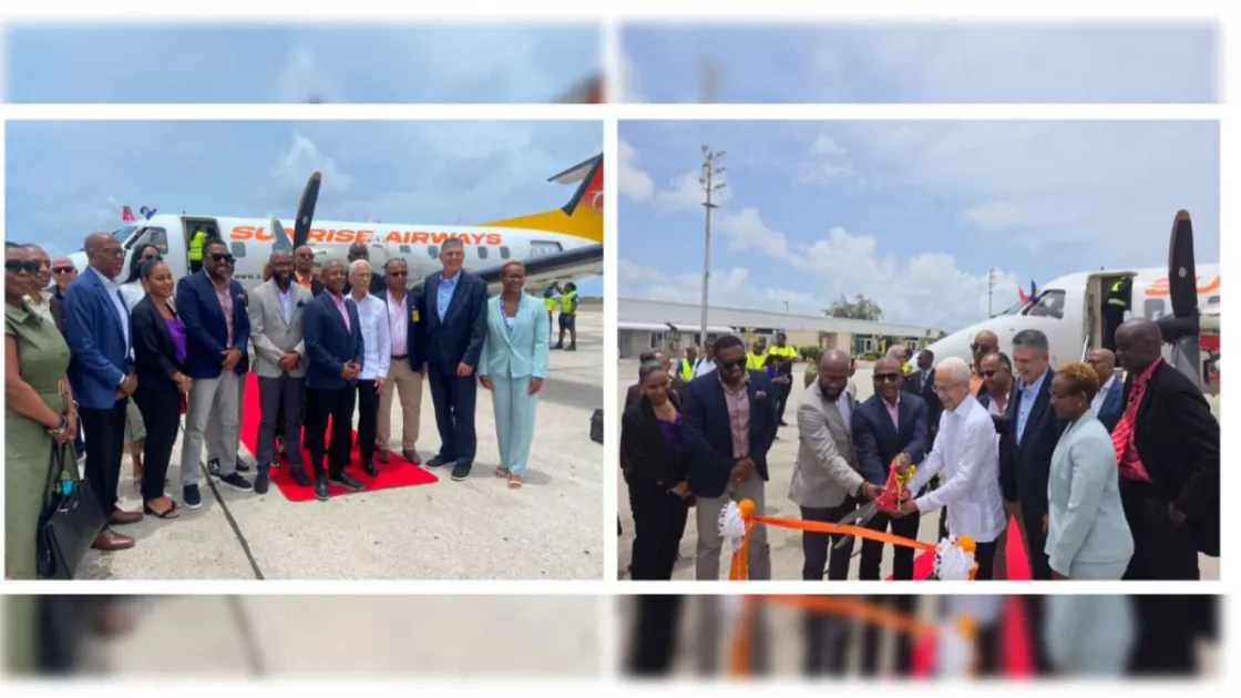 Sunrise Airways launches direct flight between Antigua and Barbados