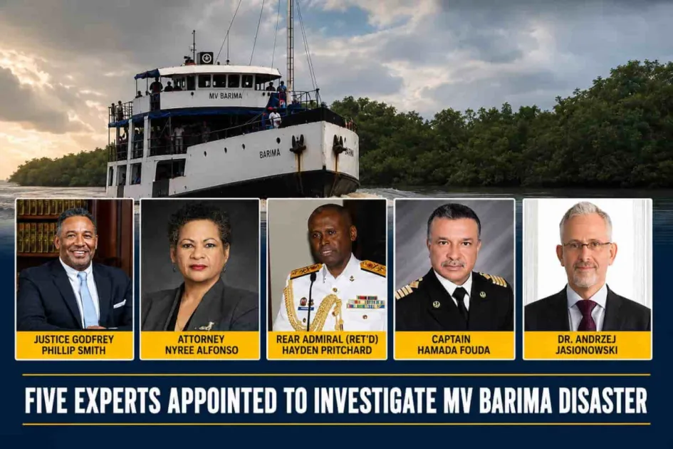 Guyana launches independent inquiry into deadly MV Barima Ferry tragedy