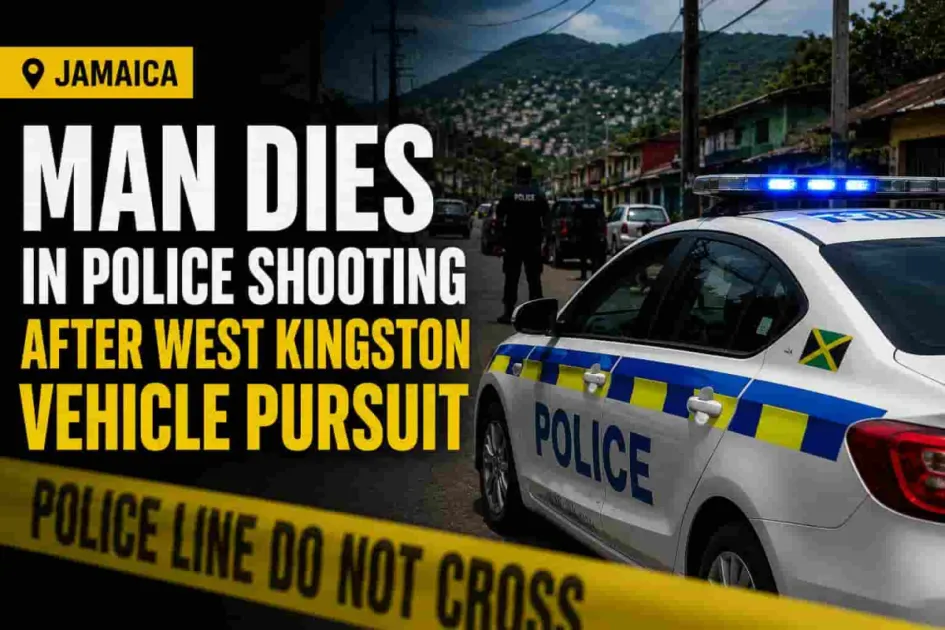 Jamaica: Man fatally shot after police chase of suspected stolen vehicle...