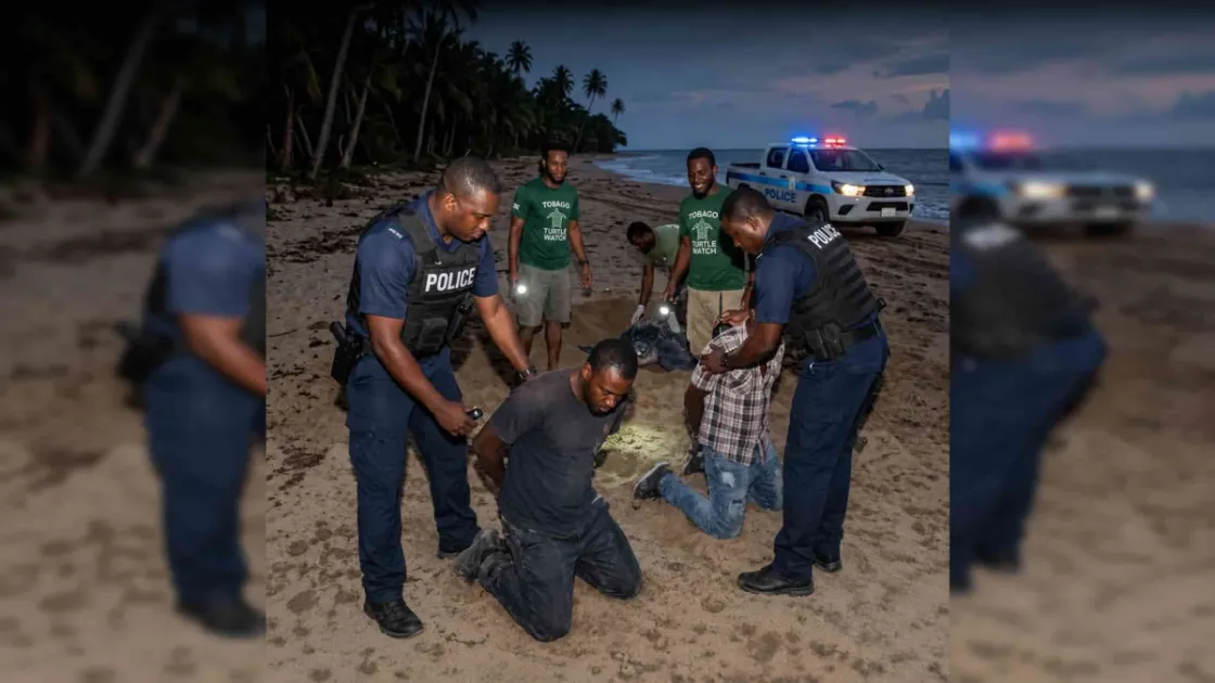 Two arrested after suspected Sea Turtle Poaching in Tobago