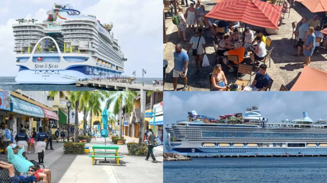 Star of the Seas brings more than 7,400 passengers to St. Kitts