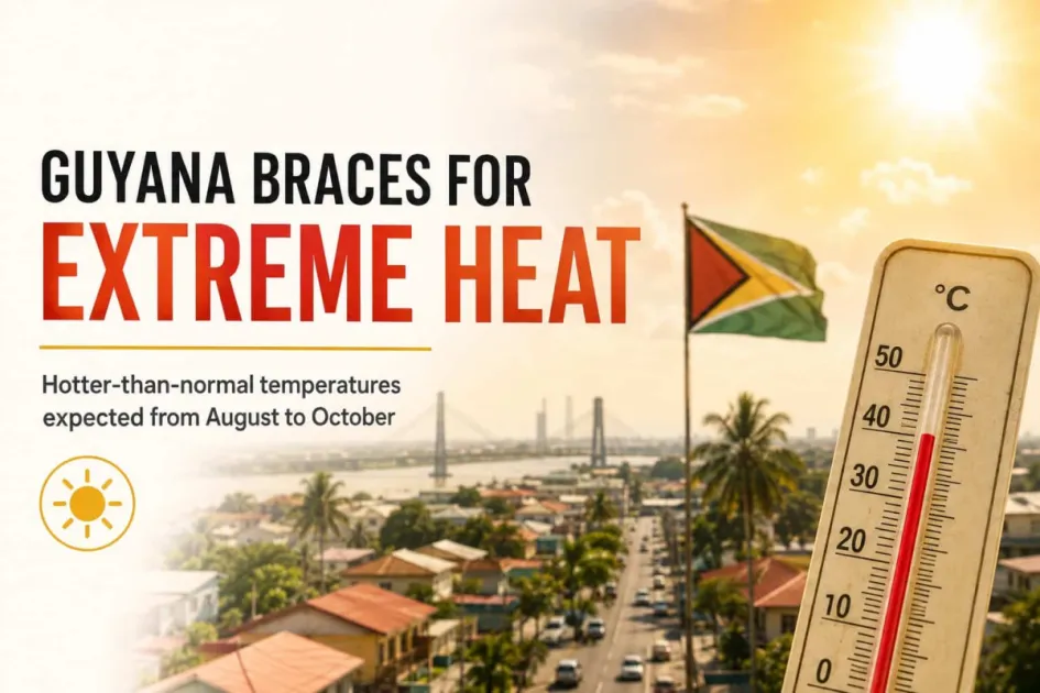 Guyana braces for up to 80 extreme heat days as El Niño strengthens