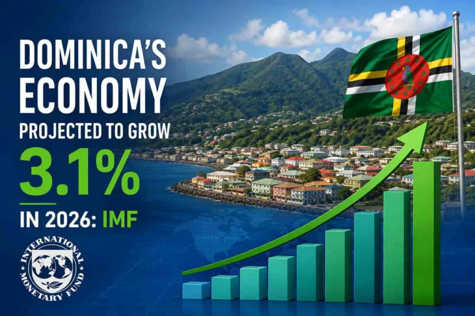 Dominica’s economy projected to grow 3.1% in 2026: IMF