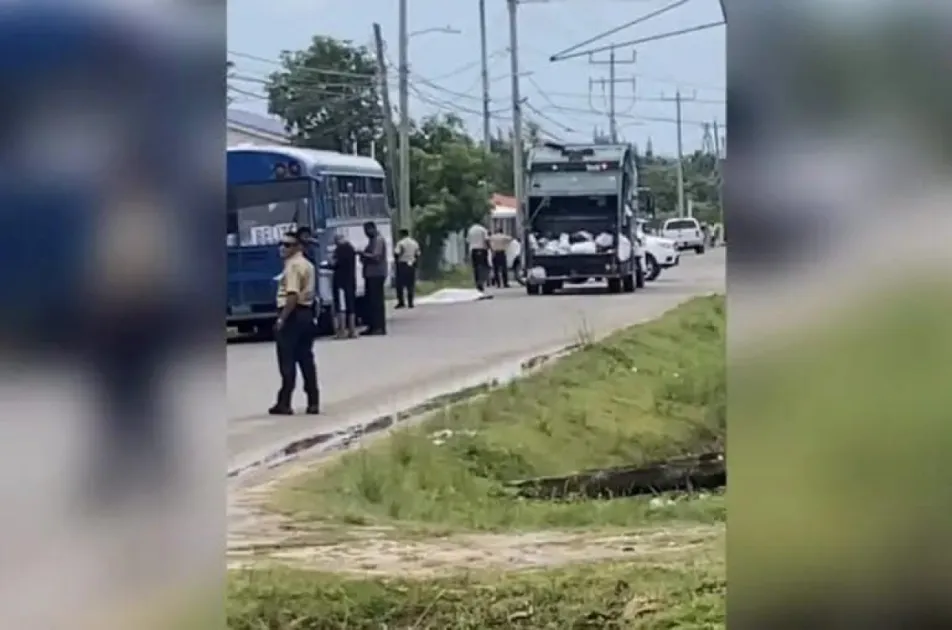 Belize: Sanitation worker killed after being hit by school bus