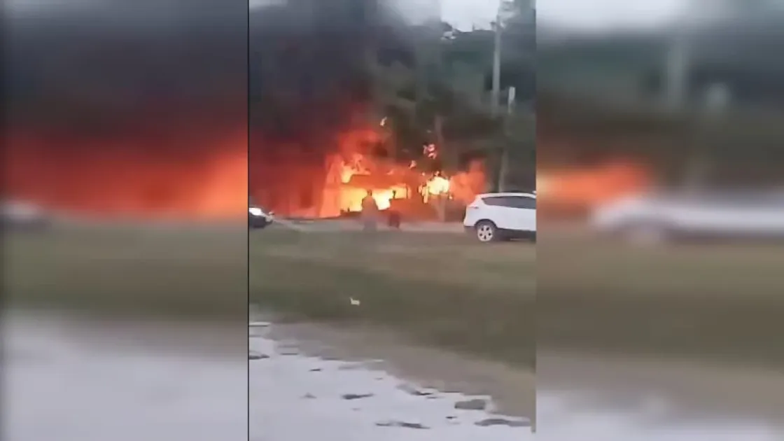 Belize: Major fire damages house in Trial Farm, Orange Walk