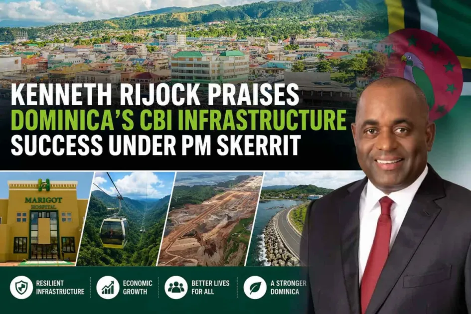 Kenneth Rijock Praises Dominica's CBI Infrastructure Success Under PM Skerrit