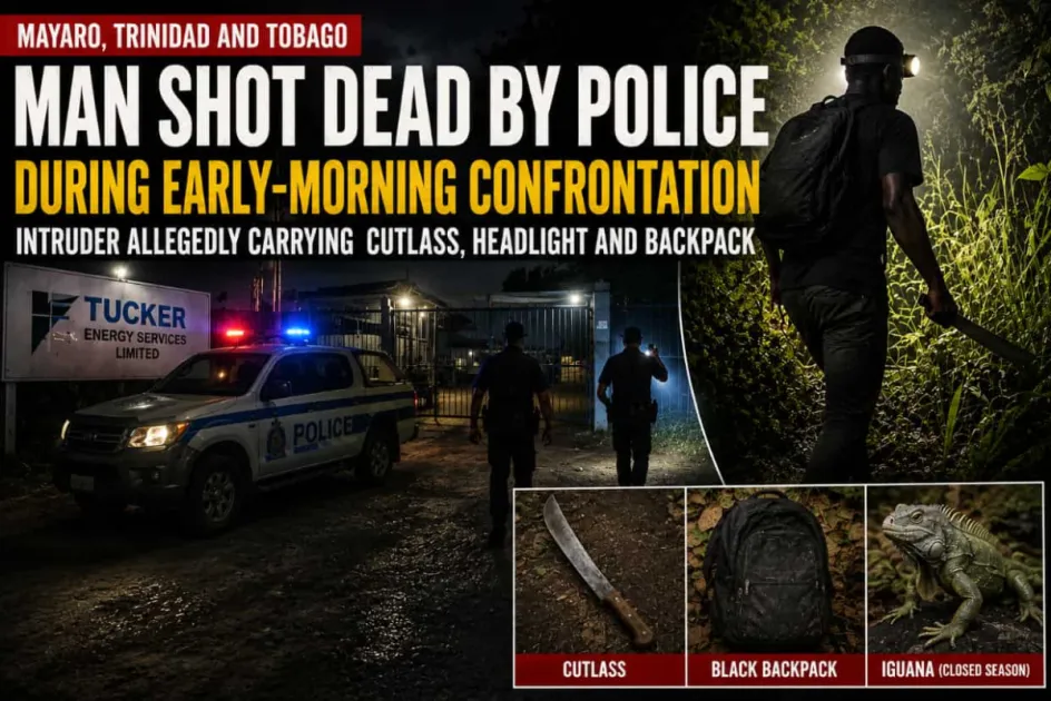 Trinidad and Tobago: Man shot dead during police confrontation in Mayaro