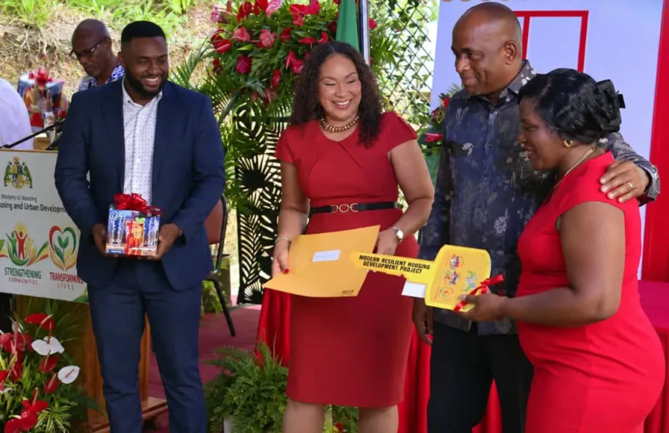 Dominica Govt hands over 11 new homes in Canefield East, 215 families set to benefit nationwide