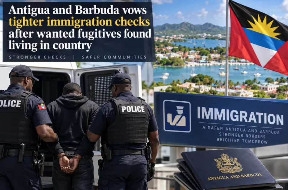 Antigua and Barbuda to tighten immigration checks after arrests of wanted...