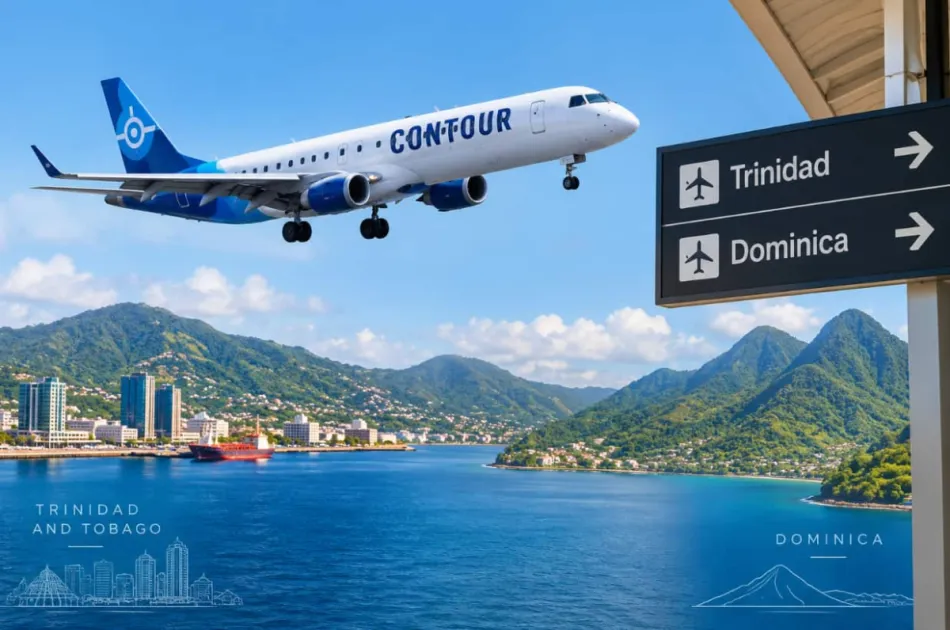Contour Airlines to begin nonstop Trinidad-Dominica service this October