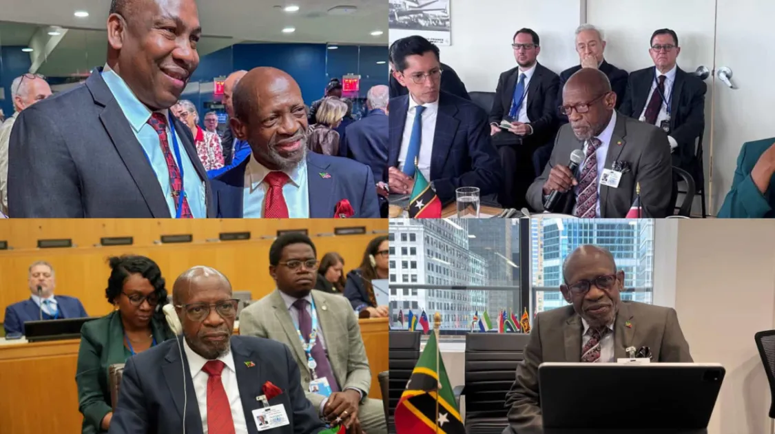 Dr. Denzil Douglas begins UNGA engagements, backs Guyana’s UN Secretary General candidate