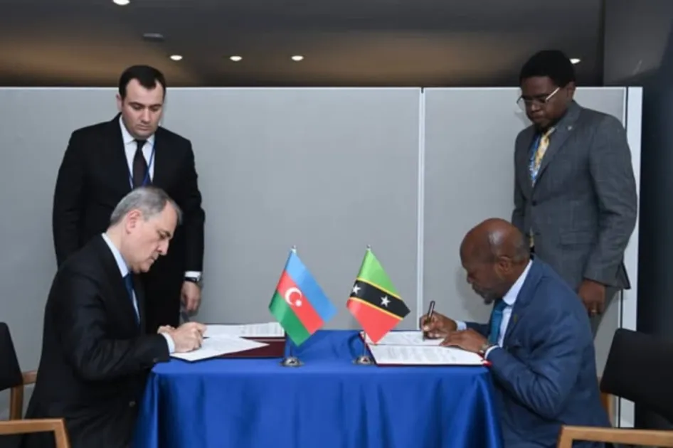 St. Kitts and Nevis, Azerbaijan sign Visa Waiver Agreements for all passport holders