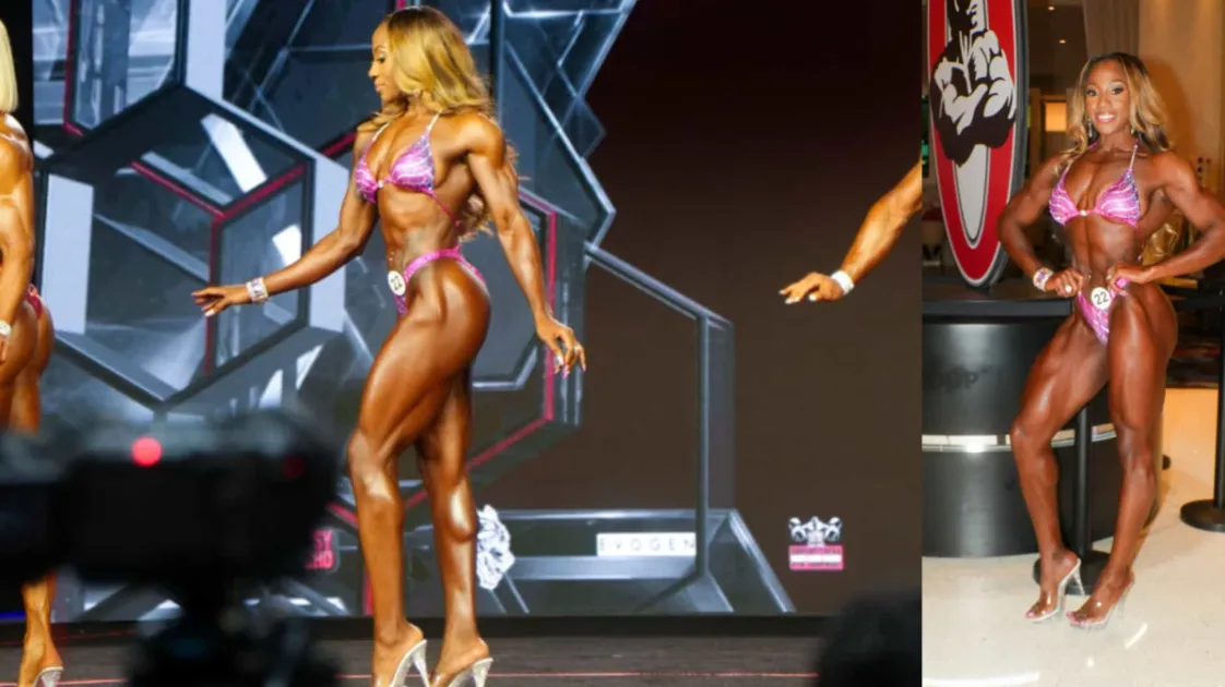 Bahamas’ Dekel “Bowflex Barbie” Quant makes history with Olympia debut