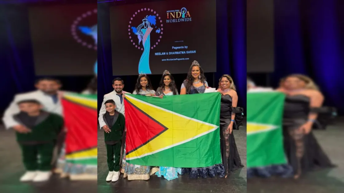 Three Guyanese delegates secure top-three finishes at Miss, Mrs & Teen India Worldwide 2026 pageant