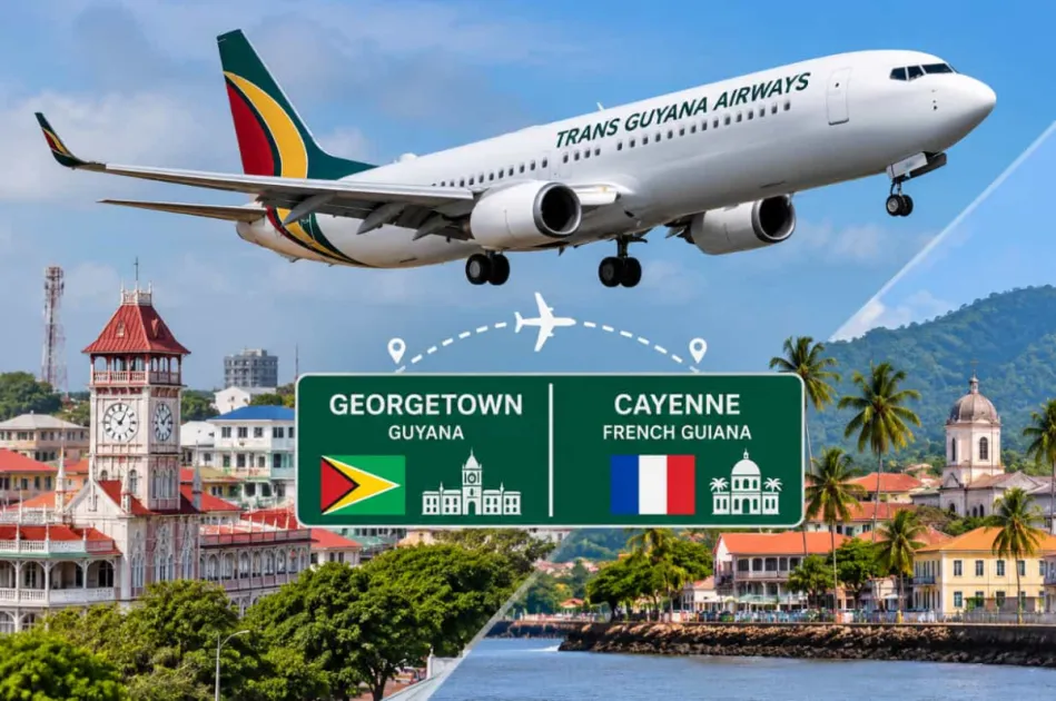 Guyana plans direct flights to French Guiana as new air agreement takes effect