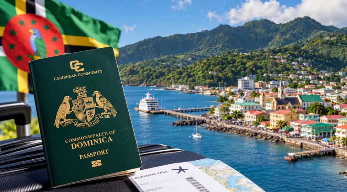 Dominica ranks ninth in CARICOM passport strength, with access to 136 des...