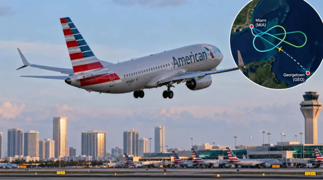 American Airlines flight returns to Miami after passenger allegedly threatens crew - WIC News