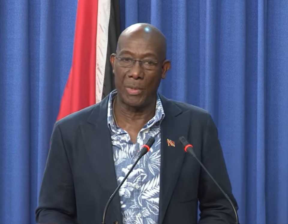 PM Rowley denies calls for announcing State of Emergency in Trinidad and Tobago
